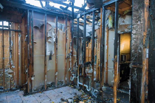 Professional Soot Cleanup technician working in Becker, MN